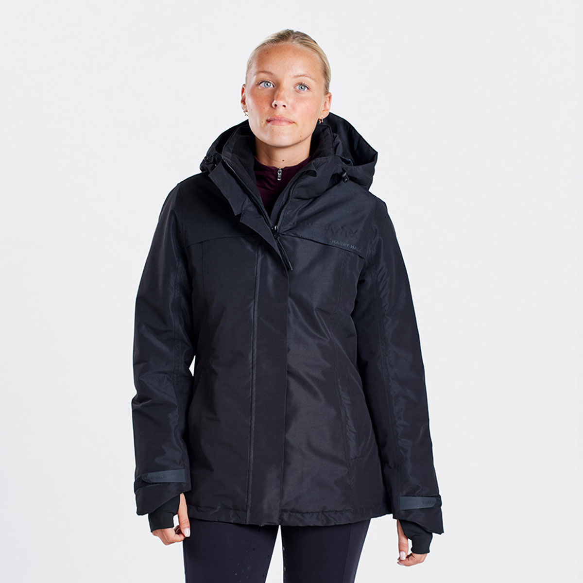Harry&#x20;Hall&#x20;All-Weather&#x20;Short&#x20;Jacket&#x20;Black