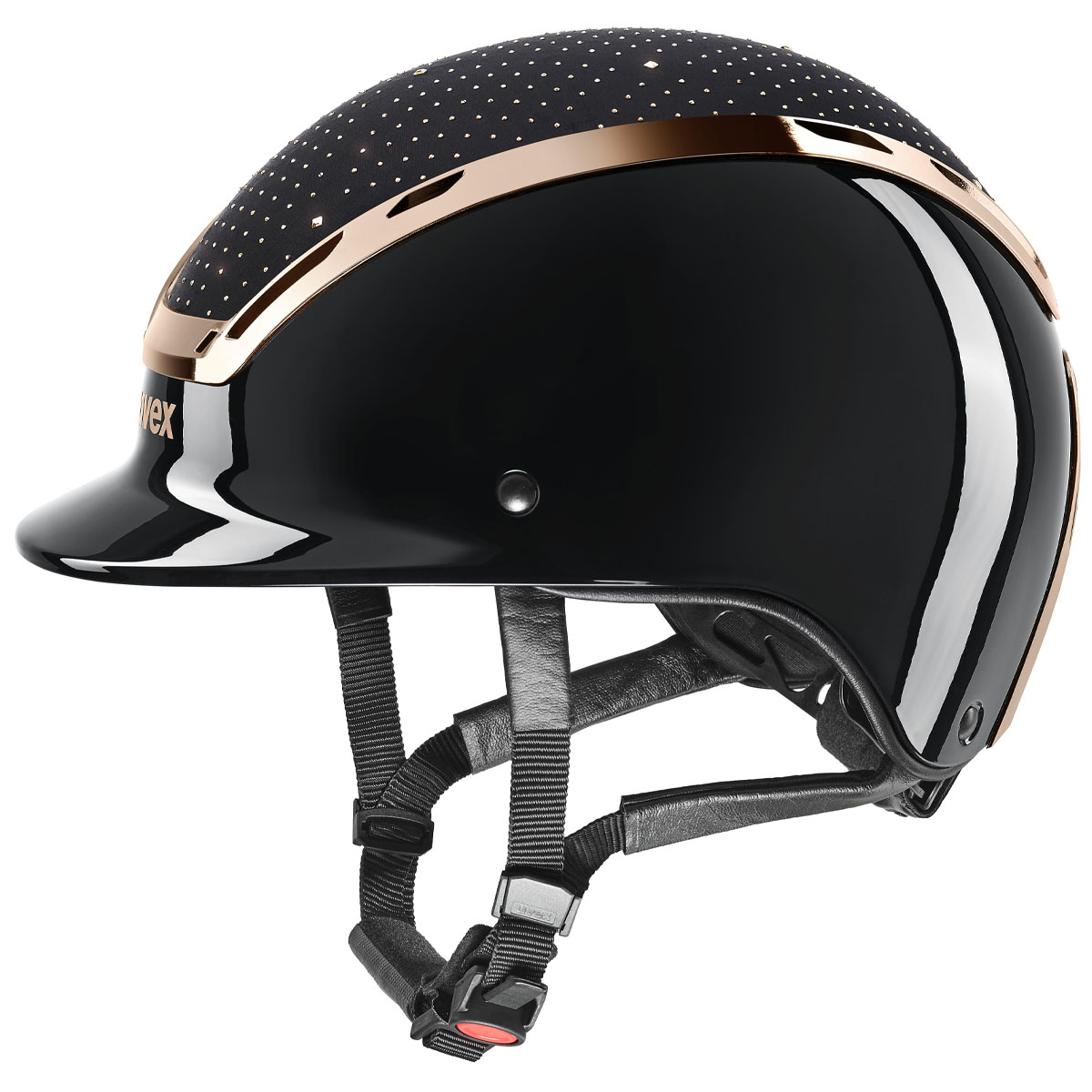 Uvex Exxeed Glow Helmet Black Rose 