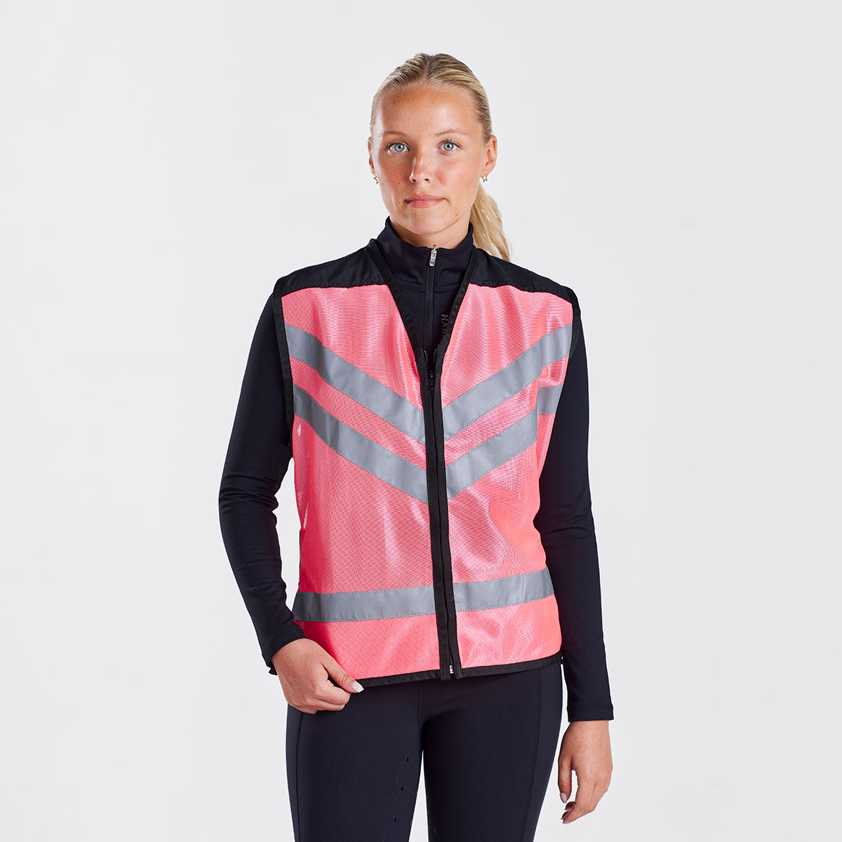 Harry Hall Unisex Hi Viz Tabard Pink